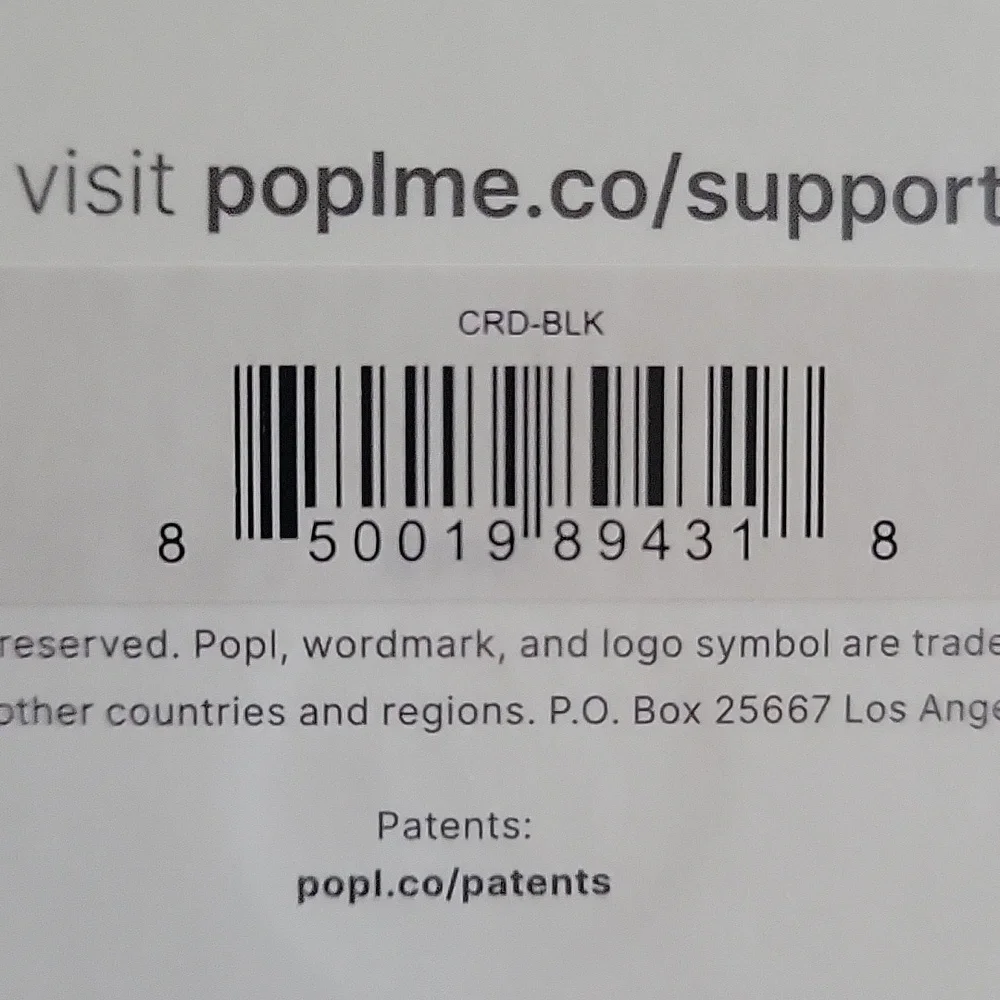 New Popl Digital Business Card